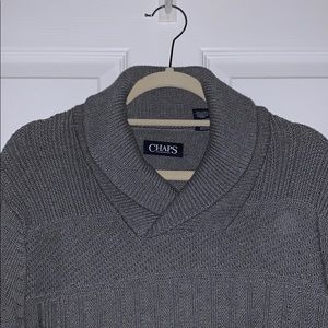 Chaps Gray Sweater